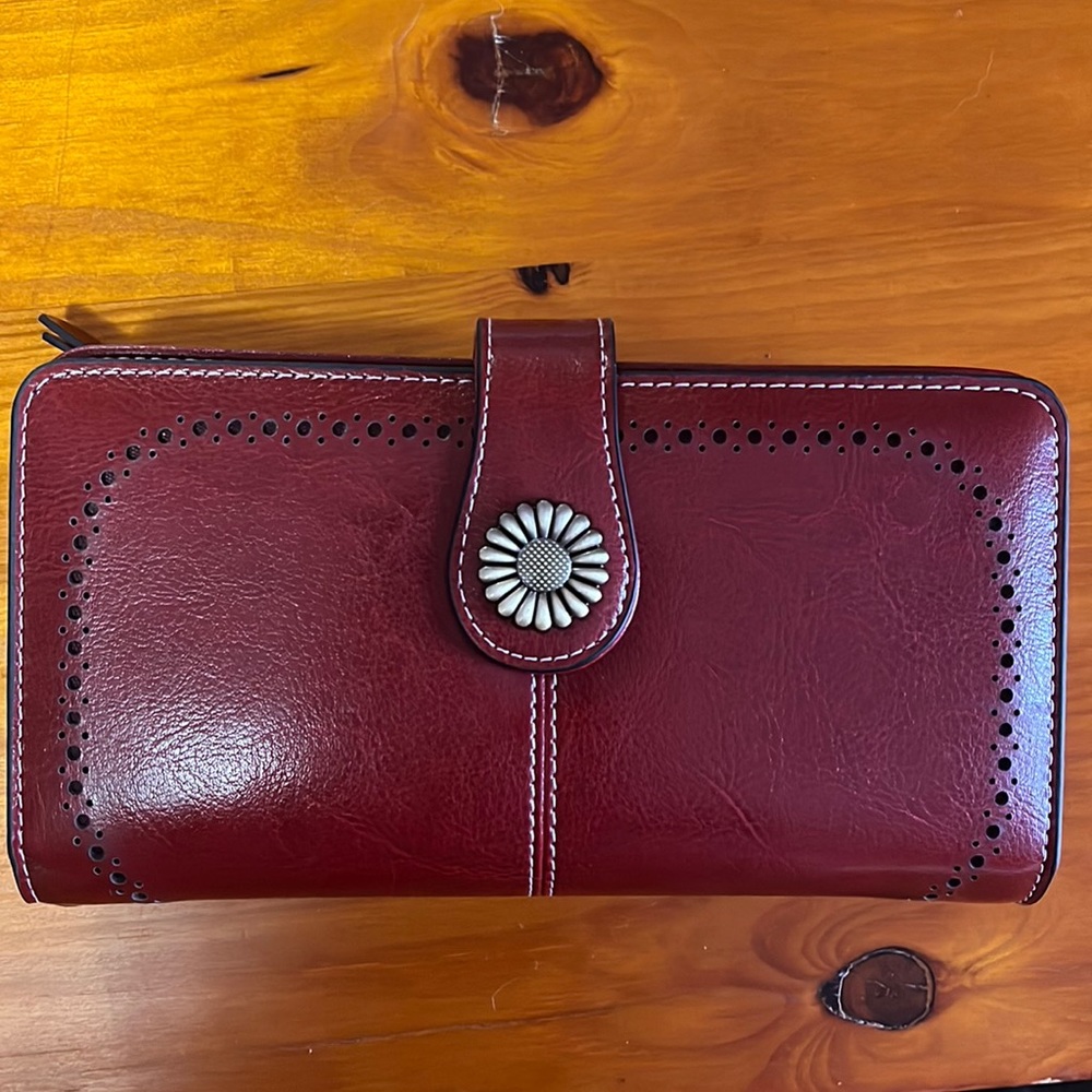 Burgundy Wallet Brand New